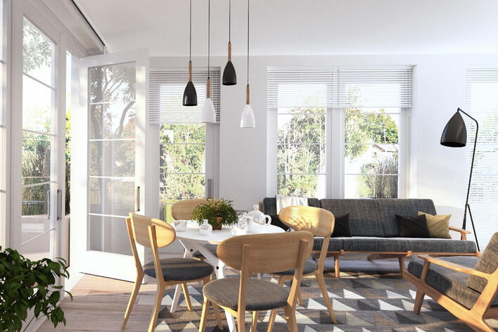 Living Area custom house